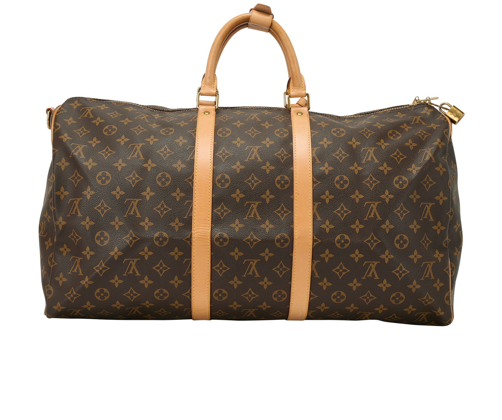 Vintage Keepall Bandouliere 55, &pound;1,250, Handbags, Brown, Canvas, Back view